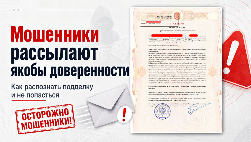 Осторожно мошенники - доверенность
